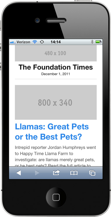 foundation-prototype-framework-mobile-iphone-content
