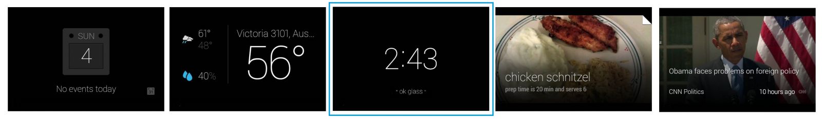 北京网站建设资讯 - Google Glass日常交互体验 - (3)